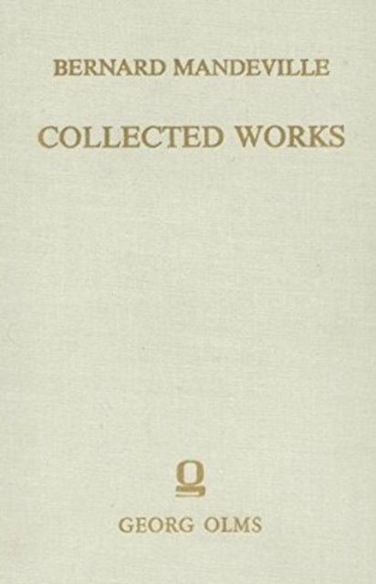 Book cover of: Collected Works. By: Bernard Mandeville