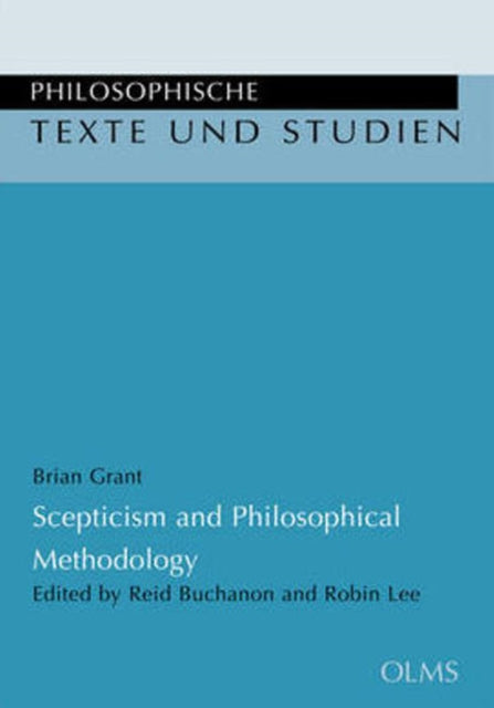 Book cover of: Scepticism & Philosophical Methodology