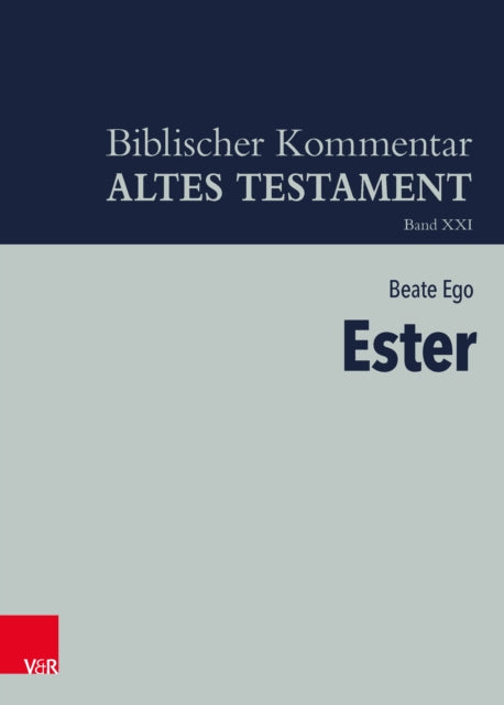 Book cover of: Ester. By: Beate Ego