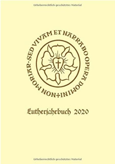 Book cover of: Lutherjahrbuch 87. Jahrgang 2020. By: Christopher Spehr