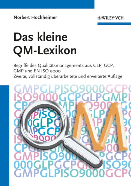 Book cover of: Das kleine QM-Lexikon. By: Norbert Hochheimer