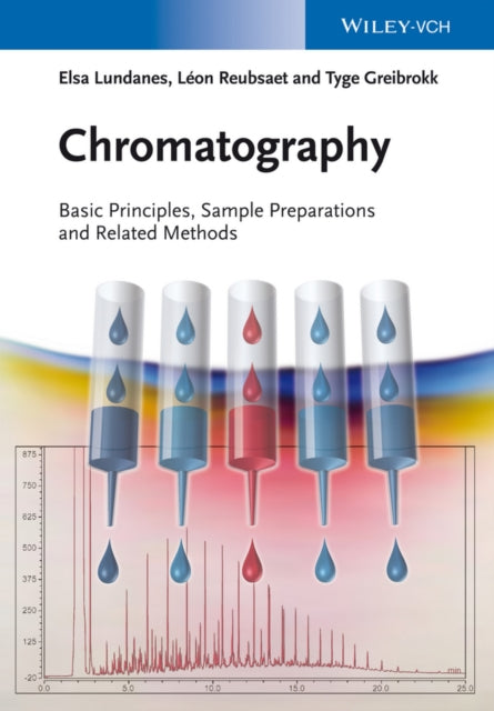 Book cover of: Chromatography. By: Elsa Lundanes