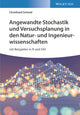 Book cover of: Angewandte Stochastik und Versuchsplanung in den Natur- und Ingenieurwissenschaften. By: Christhard Schmid