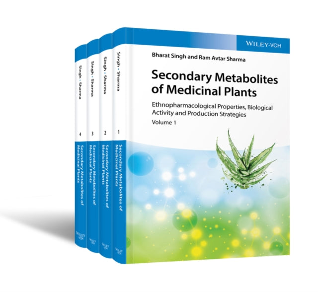 Book cover of: Secondary Metabolites of Medicinal Plants, 4 Volume Set. By: Bharat Singh