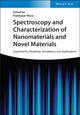 Book cover of: Spectroscopy and Characterization of Nanomaterials and Novel Materials. By: P. Misra