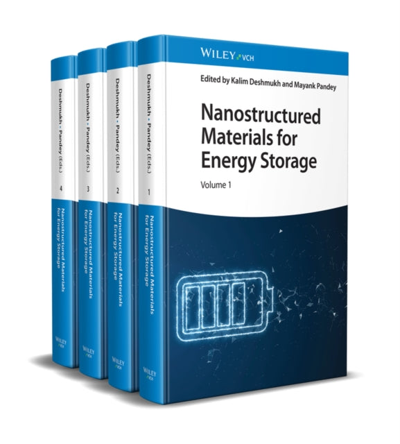 Book cover of: Nanostructured Materials for Energy Storage, 4 Volumes. By: Kalim Deshmukh