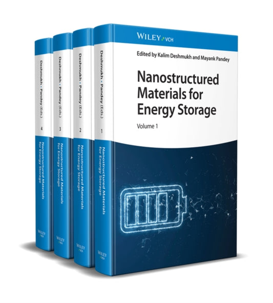 Book cover of: Nanostructured Materials for Energy Storage, 4 Volumes. By: Kalim Deshmukh