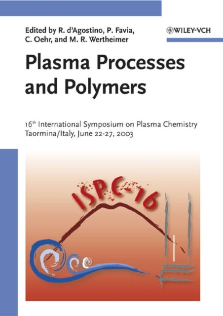 Book cover of: Plasma Processes and Polymers