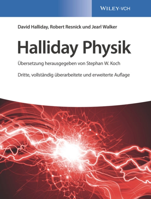 Book cover of: Halliday Physik. By: David Halliday