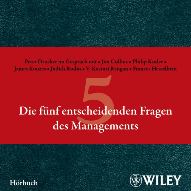 Book cover of: Die funf entscheidenden Fragen des Managements Horbuch