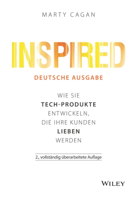 Book cover of: Inspired. By: Marty Cagan