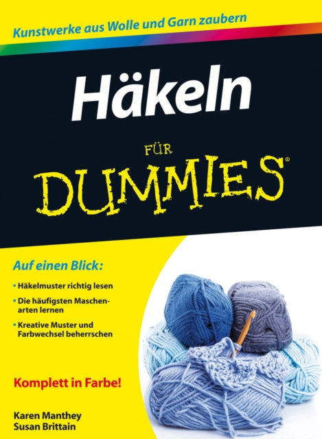 Book cover of: Hakeln fur Dummies. By: Susan Brittain