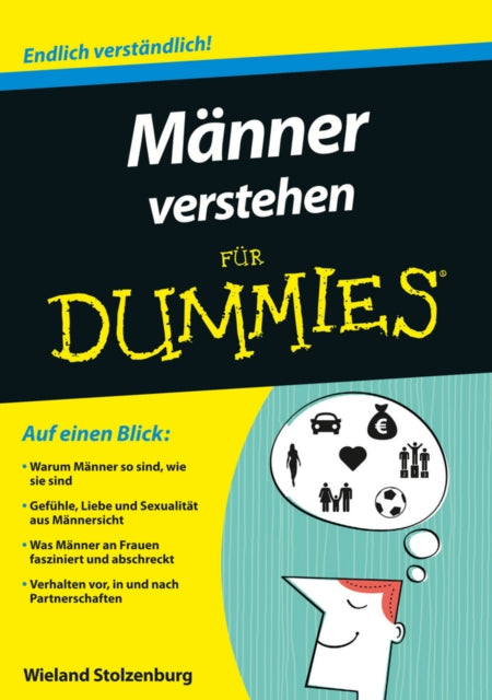 Book cover of: Manner verstehen fur Dummies. By: Wieland Stolzenburg