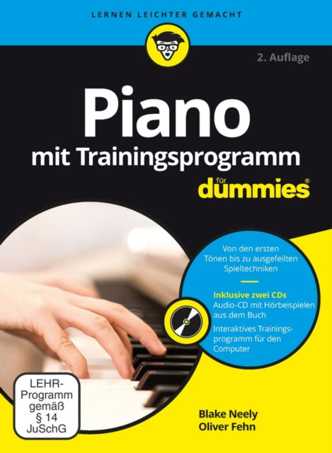 Book cover of: Piano mit Trainingsprogramm fur Dummies. By: Blake Neely