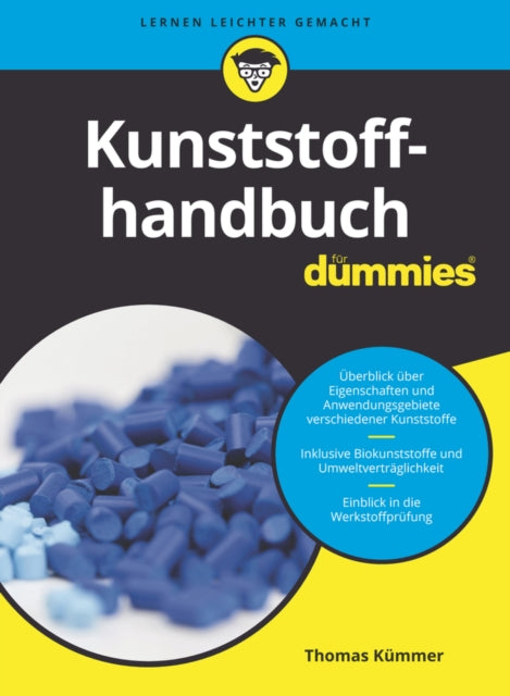 Book cover of: Kunststoffhandbuch fur Dummies. By: Thomas Kümmer