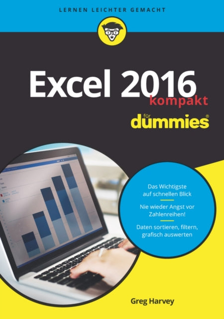 Book cover of: Excel 2016 fur Dummies kompakt. By: Greg Harvey