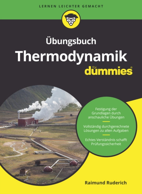 Book cover of: Ubungsbuch Thermodynamik fur Dummies. By: Raimund Ruderich