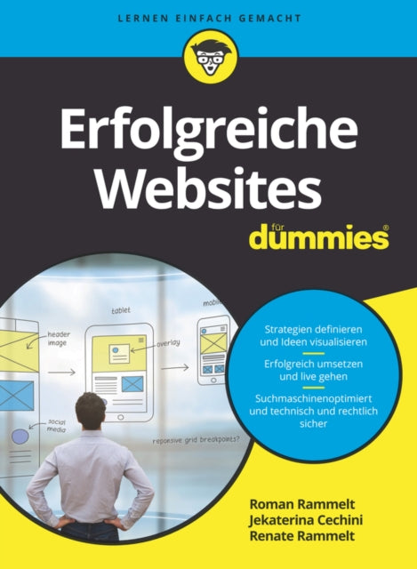 Book cover of: Erfolgreiche Websites fur Dummies. By: Thomas Rümmele