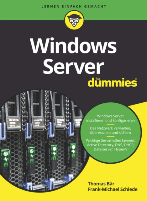 Book cover of: Windows Server fur Dummies. By: Marc Fink