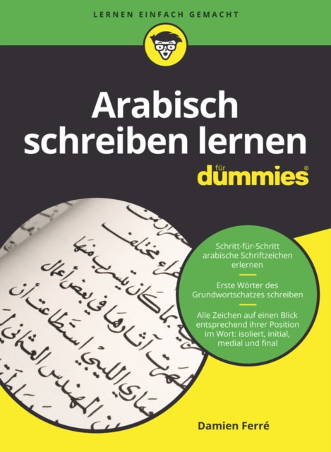 Book cover of: Arabisch schreiben lernen fur Dummies. By: Damien Ferré