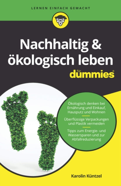 Book cover of: Nachhaltig & okologisch leben fur Dummies. By: Karolin Kuntzel