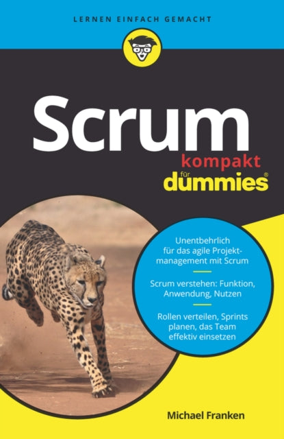 Book cover of: Scrum kompakt fur Dummies. By: Michael Franken