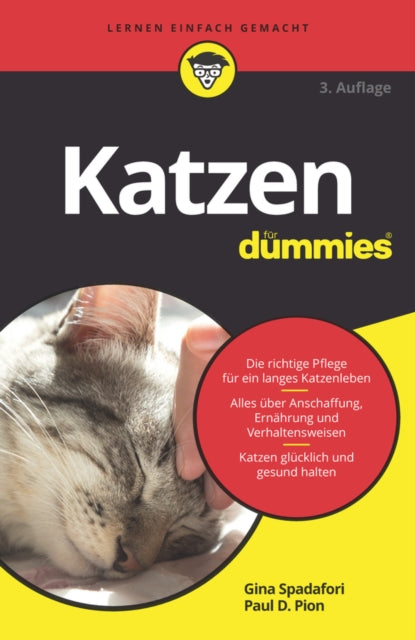 Book cover of: Katzen fur Dummies. By: Gina Spadafori