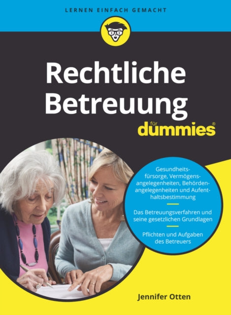 Book cover of: Rechtliche Betreuung fur Dummies. By: Jennifer Otten
