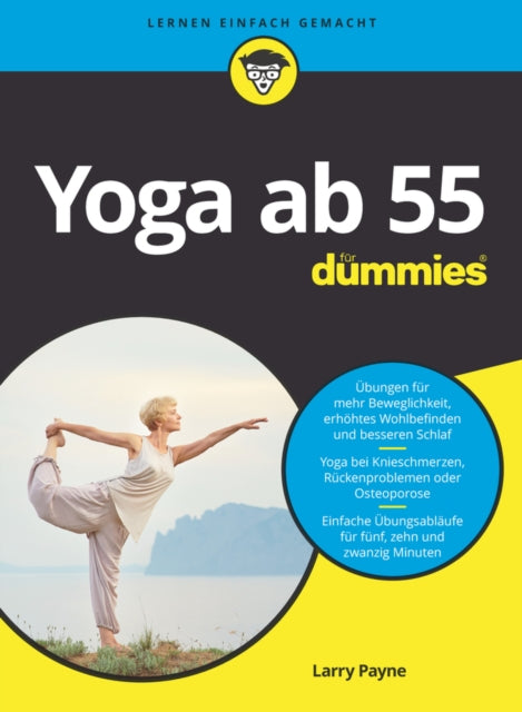Book cover of: Yoga ab 55 fur Dummies. By: Larry Payne