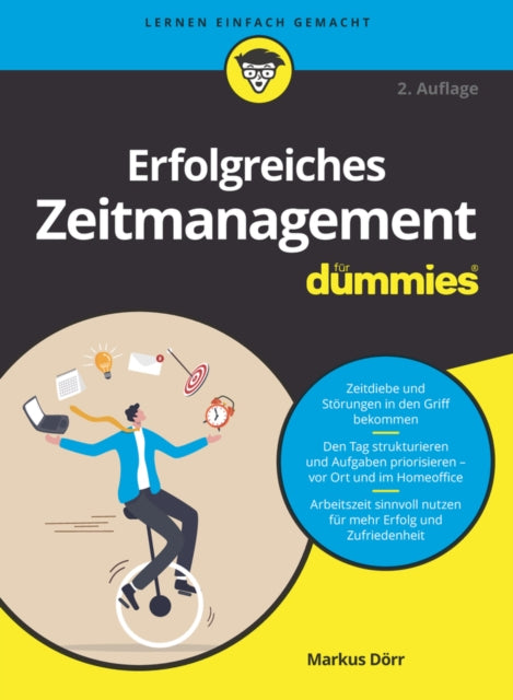 Book cover of: Erfolgreiches Zeitmanagement fur Dummies. By: Markus Dörr