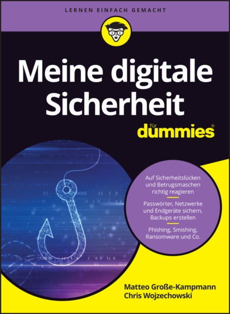 Book cover of: Meine digitale Sicherheit fur Dummies. By: Matteo Große-Kampmann