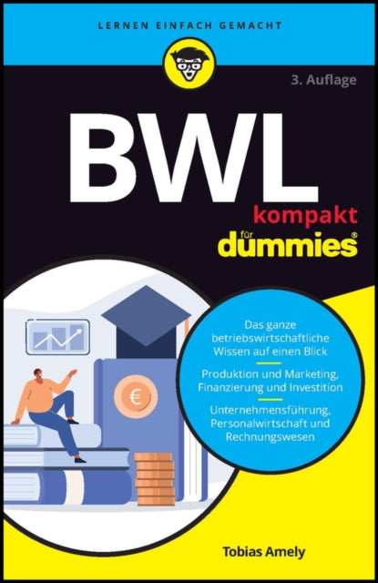 Book cover of: BWL kompakt fur Dummies. By: T. Amely