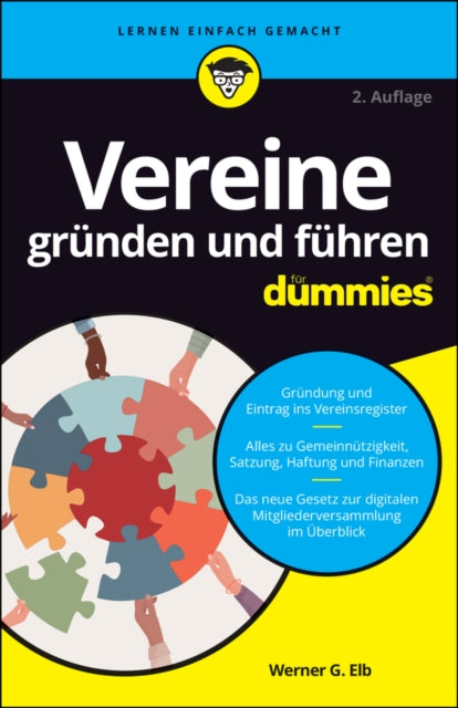 Book cover of: Vereine grunden und fuhren fur Dummies. By: W. G. Elb