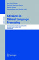 Book cover of: Advances in Natural Language Processing