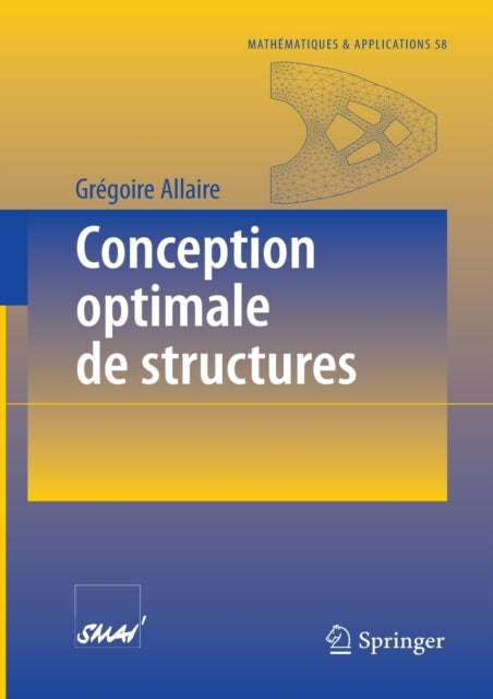 Book cover of: Conception optimale de structures. By: Grégoire Allaire