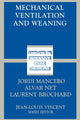 Book cover of: Mechanical Ventilation and Weaning