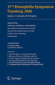 Book cover of: 37th Hemophilia Symposium Hamburg 2006. By: Hemophilia Symposium (37th 2006 Hamburg, Germany)