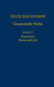 Book cover of: Felix Hausdorff - Gesammelte Werke Band VI. By: Moritz Epple