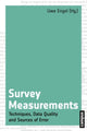 Book cover of: Survey Measurements. By: Uwe Engel