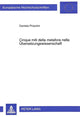 Book cover of: Cinque miti della metafora nella Uebersetzungswissenschaft