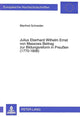 Book cover of: Julius Eberhard Wilhelm Ernst von Massows Beitrag zur Bildungsreform in Preuen (1770-1806)