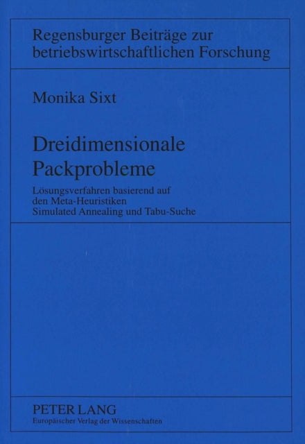 Book cover of: Dreidimensionale Packprobleme