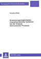 Book cover of: Anwendungsmoeglichkeiten chaostheoretischer Verfahren bei der Analyse oekonomischer Prozesse