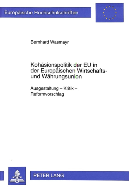 Book cover of: Kohaesionspolitik der EU in der Europaeischen Wirtschafts- und Waehrungsunion