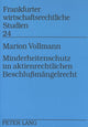 Book cover of: Minderheitenschutz im aktienrechtlichen Beschlumaengelrecht