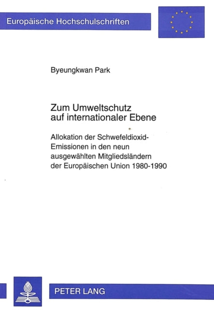 Book cover of: Zum Umweltschutz auf internationaler Ebene