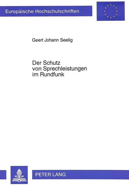 Book cover of: Der Schutz von Sprechleistungen im Rundfunk
