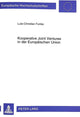 Book cover of: Kooperative Joint Ventures in Der Europaeischen Union