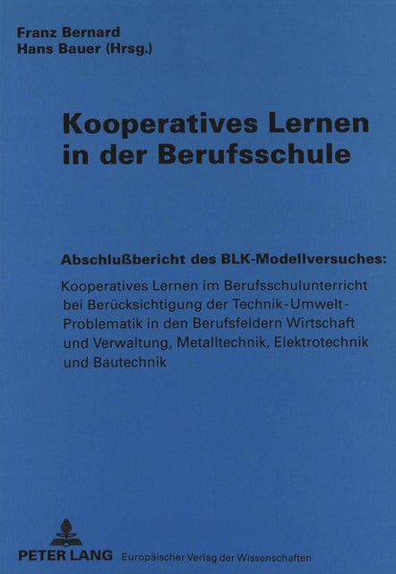 Book cover of: Kooperatives Lernen in der Berufsschule