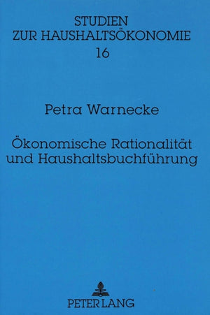 Oekonomische Rationalitaet und Haushaltsbuchfuehrung
